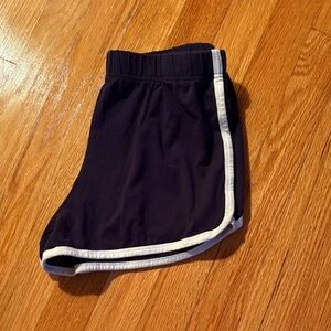 Navy Blue Athletic Shorts